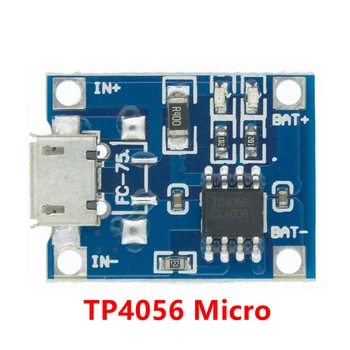 1 БР. тип-c/Micro USB 5v 1A 18650 TP4056 Модул Зарядно устройство за Литиево-йонна батерия зарядно устройство ще захранване на такса, защитено с Двойна Функция 1A Литиево-йонна 5