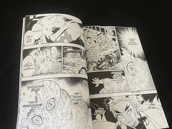 1 Книга на Японския Аниме Demon Slayer Kimetsu No Том 8 Младежка Книга Манга на Английски, Определени комикси Livre 4
