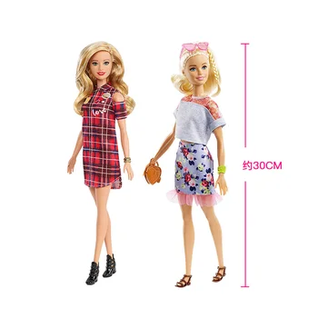 100% Оригинални 2022 Нова Кукла Барби Мода за Момичета Genuiine Най-добрата Марка Mattel Играчки за Деца Коледни Подаръци за Рожден Ден 1