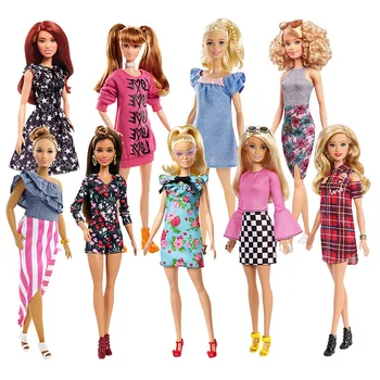 100% Оригинални 2022 Нова Кукла Барби Мода за Момичета Genuiine Най-добрата Марка Mattel Играчки за Деца Коледни Подаръци за Рожден Ден 3