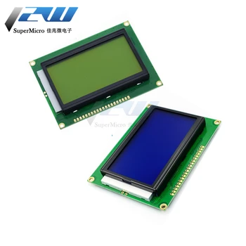 128x64 точков LCD модул 5 В синьо дисплей, 12864 LCD дисплей с подсветка, паралелен порт ST7920, LCD12864 за arduino