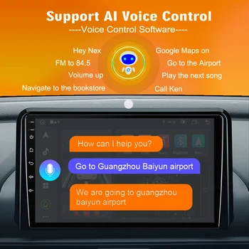 2 DIN 9 ИНЧА 4G Carplay Android Автомобилен Мултимедиен Плеър за Changan CS15 2016-2020 Авторадио GPS Навигация BT WIFI FM Главното Устройство 1