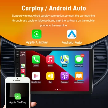 2 DIN 9 ИНЧА 4G Carplay Android Автомобилен Мултимедиен Плеър за Changan CS15 2016-2020 Авторадио GPS Навигация BT WIFI FM Главното Устройство 2