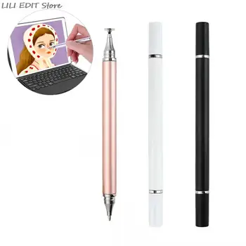 2-В-1 Писалка За смартфон, Таблет, Капацитивен Молив За Рисуване, Универсална Сензорна писалка за мобилен телефон Android за iPad Mini 1 2 3
