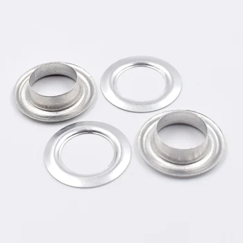 200 комплекти метални люверсов от алуминий с шайби 12 мм кухи нитове обемна облекло DIY шевни аксесоари