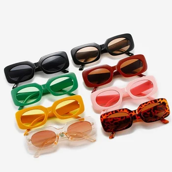 2022 най-Новите Елегантни Дамски Квадратни Слънчеви Очила Дамски Луксозни Маркови Latticework Слънчеви Очила В Рамки Мъжки Oculos De Sol UV400 5