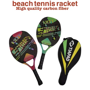 2022 Нова 100% Професионална Ракета За Плажен Тенис От Въглеродни Влакна, Благородна Спортна Ракета За Плажен Тенис