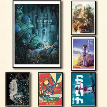 27 Дизайни Nausicaa от Долината на Ветровете, Бяла хартия, Плакат, Домашна Рисувани Стикер на Стената на Кафене, бар