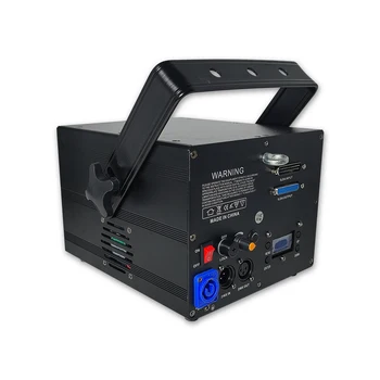 3 W ILDA 3D Лазерен Проектор Осветление Сватбен Банкет Професионален Силен Лъч DMX Осветление, DJ, Дискотека Анимация Силен Лазерен Лъч 2
