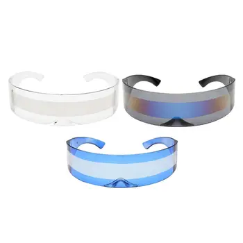 3 опаковки на Космическите Извънземни Например Слънчеви Очила Аниме Cosplay Унисекс Очила Костюм