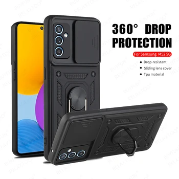 360 ° Калъф за защита от падане За Samsung Galaxy M52 5G 6,7 