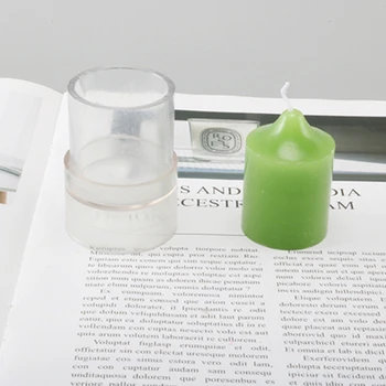 3D САМ Свещ Мухъл Цилиндър Инструмент За Производство на Свещи, Ръчно изработени Ароматна Свещ Мухъл Креативни Аксесоари За Свещи, Ръчно изработени Форма За Сапун 1