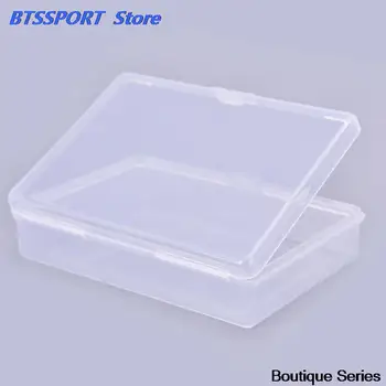 4шт 10 * 7 см в Прозрачни Пластмасови Кутии, Карти за Игра Контейнер Калъф За Съхранение 5