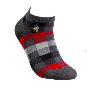 5 Чифта Шарени Модни Летни Чорапи, Ежедневни Мъжки Чорапи за Господа, Мъжки Чорапи в Британския стил, Чесаное Памучни Рокля, Мъжки Чорапи 5