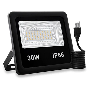 50 W 30 W 20 W 10 W Супер Ярък Прожектор Външно LED Прожектор Водоустойчив IP66 за Вътрешния Двор на Стената Нощно Осветление Прожектор, Лампа