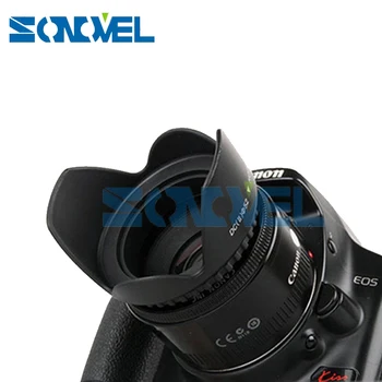 58 mm UV CPL FLD Комплект филтри за обектив + Капак на обектива + Цвете сенник за обектив обектив за Canon 1300D 800D 760D 750D 650D 100D 80D 70D 77D 60D с 18-55 мм 2