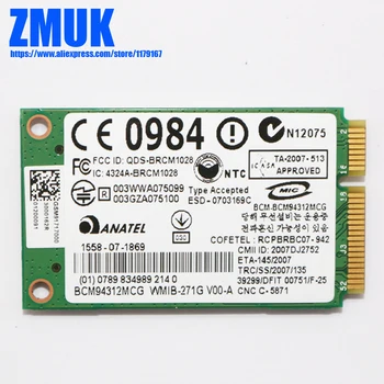 BCM94312MCG 802.11 B/G WiFi адаптер за Lenovo Ideapad S10 серия, FRU 60Y3221 20002303 2