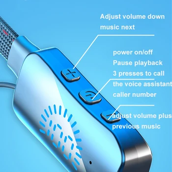 Bluetooth 5.2 Слушалки с Шейным Ръб Безжични Слушалки Магнитни Слушалки Водоустойчива Спортна Слушалки с Микрофон-Дълъг живот на Батерията 3
