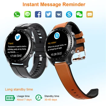 Camason Новите Смарт Часовници за Мъже С Пълен Сензорен Екран Спортни Фитнес Часовник е Водоустойчив IP67 Bluetooth За Android и ios smartwatch Мъжки 2