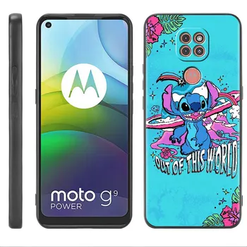 Cartoony Калъф Lilo Stitch За Motorola G30 One Fusion Plus E30 G9 Play G60 G8 Power Lite G50 G51 Edge 20 Hyper Калъф За Телефон Fundas 5