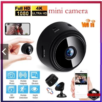 Cemera Mini A9 1080P high Definition WIFI ВИДЕОНАБЛЮДЕНИЕ IP Нощно Виждане Глас, Видео Сигурност, Безжични Камери за Сигурност с Нощно Виждане