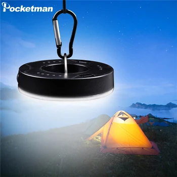 COB Led Светлини За Палатки, Преносими Къмпинг 3 Режима на Светлина С плетене на една Кука за Лампа Авариен Фенер Къмпинг лека нощ Туристически Фенер