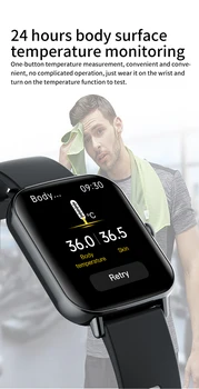 CZJW Smartwatch на Глюкоза В Кръвта Фитнес Тракер 2022 Нови Мъжки Смарт Часовници Температурата на Тялото, Bluetooth Предизвикателство За Android и IOS HUAWEI XI 2