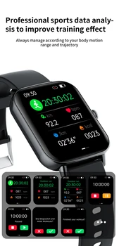 CZJW Smartwatch на Глюкоза В Кръвта Фитнес Тракер 2022 Нови Мъжки Смарт Часовници Температурата на Тялото, Bluetooth Предизвикателство За Android и IOS HUAWEI XI 5