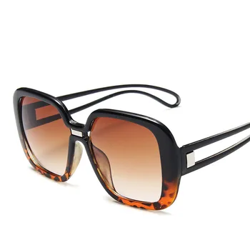 DCM 2020 Нов Прием на Големи Квадратни Градиентные Слънчеви Очила Дамски Реколта Модни Големи Слънчеви Очила Цвят Oculos UV400 3