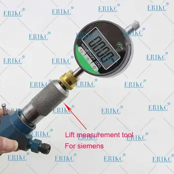 ERIKC Универсален Подвижен Инструмент за Измерване Common Rail Инструменти За Инжектор Ремонтна Машина за Siemens Пьезоинжекторное Дюза
