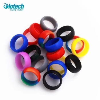 Glotech 5 бр./10 бр. Нов Пръстен силиконовата гума е vape пръстен за механично модове пдп rba декоративна и защитна лента за вейпа
