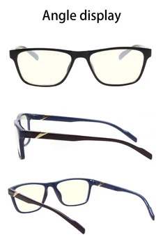 Henotin Очила За четене Оптични Лупа При Пресбиопия За Мъже и Жени с Рецепта HD Прозрачни Лещи с Диоптриями 0 ~ 600 5
