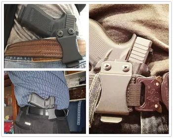 IWB Кобур за Скрито Носене на Пистолет за Smith & Wesson M & P Shield 9 мм, .40 S & W Kydex Калъф за Пистолет Кобур Вътре Колан за Носене 5