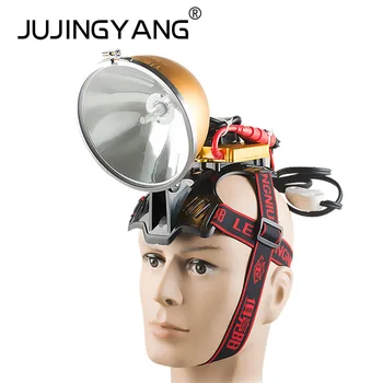 Ju Jingyang мощна външна ксенон фаровете 12 В миньор лампа златната топка баласт силна светлина далечен бой светлинното прожектор 0