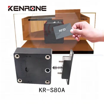 KENRONE Скрит Невидим Умен Кутия Електронен RFID Вратата направи си Сам Мебели Частен Кабинет Заключване на Кутията за съхранение на багаж 0