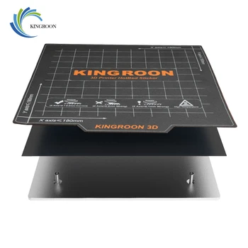 KingRoon 1 компл. 24 В Heatbed Огнището Изключителна Плоча и Синьо Магнитен лист pad Выравнивающий Модул за 3D-Принтери KP3S 1