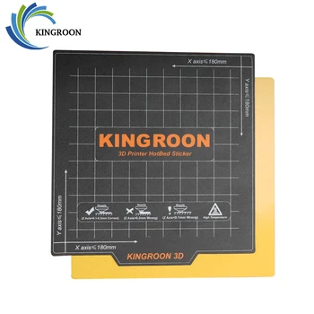 KingRoon 1 компл. 24 В Heatbed Огнището Изключителна Плоча и Синьо Магнитен лист pad Выравнивающий Модул за 3D-Принтери KP3S 2