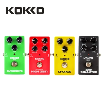 KOKKO KO2 / KA4 / KC6 / KH8 Overdrive / Симулатор Усилвател/Хор / Педали ефект за електрическа китара с Висок Коефициент на усилване на Китара резервни Части и Аксесоари