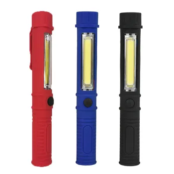 Led Фенерче 250LM COB Pen Light Led Лампа За Къмпинг Работен Фенер С Магнитен Странична Скоба Отдолу Самозащита Магнитна Работна Лампа 0