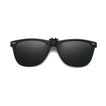 LongKeeper Флип Клип На Слънчеви Очила За Мъже Шофиране UV Поляризирани Сини Лещи Риболов Фотохромичните Необичайни Дизайнерски Очила Стръмни 1