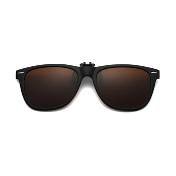 LongKeeper Флип Клип На Слънчеви Очила За Мъже Шофиране UV Поляризирани Сини Лещи Риболов Фотохромичните Необичайни Дизайнерски Очила Стръмни 3