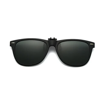 LongKeeper Флип Клип На Слънчеви Очила За Мъже Шофиране UV Поляризирани Сини Лещи Риболов Фотохромичните Необичайни Дизайнерски Очила Стръмни 4