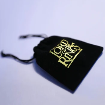 Lord LOTR Пръстени 10 бр./лот Дрехи-високо Качество LOTR Опаковка за Бижута и Чанта За Бижута Кадифе Опаковане на Подарък Пакети Дропшиппинг на Едро