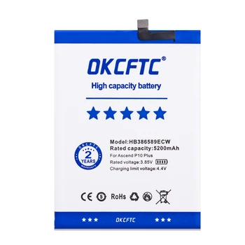 OKCFTC Оригинален Нов 5200 mah HB386589ECW Батерия За Huawei Honor Play COR-L29 COR-AL10 COR-TL10 COR-AL00 Батерии + Инструменти 1