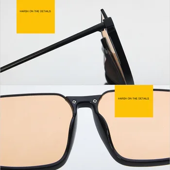 RBRARE Големи Слънчеви Очила Дамски 2021 Елитен Марка Полукадровые Слънчеви Очила Дамски Реколта Дизайнерски Слънчеви Очила Gafas De Sol Mujer 4