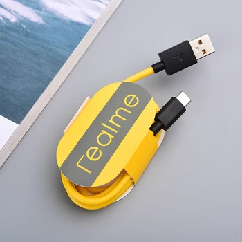 Realme 2A USB 3,1 Тип C Кабел За Зареждане на Мобилен телефон 100 СМ Зарядно Устройство Кабел За Realme 7 6 5 Pro 6s 6i C15 C311 C3 X3 X7 Q Q2 X50 V5