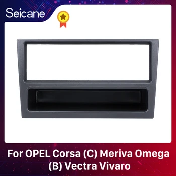 Seicane 1 Din Радио Панел за OPEL Corsa (C) Meriva Omega (B) Vectra Виваро Стеро Surroud Панела CD Аудио Рамка Decorating Kit