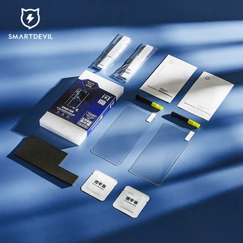 SmartDevil Сос За Xiaomi mi 11 11 pro 11 Ultra Пълен Лепило UV Стъкло За Xiaomi mi 10 10S 10 Pro 10 Ултра UV-Защита на екрана 0