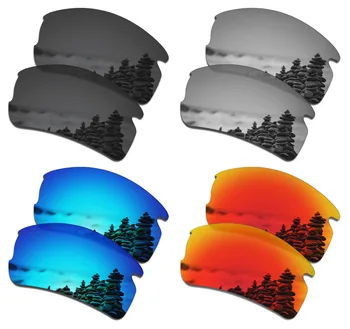 SmartVLT 4 Чифта Поляризирани очила Сменяеми Лещи за Oakley Flak 2.0 OO9295 - 4 Цвята