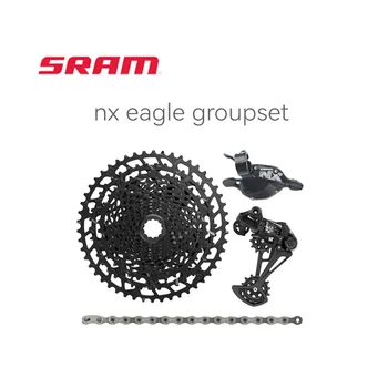 SRAM NX EAGLE 1x12 12 степени 11-50 Т МТБ Велосипеди на група Набор от Велосипеден комплект Предизвика Превключване на Задна ключа ПГ 1210 1230 Касета K7 Верига
